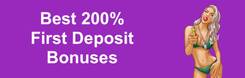 Triple Your First Deposit: Best 200% Bonuses